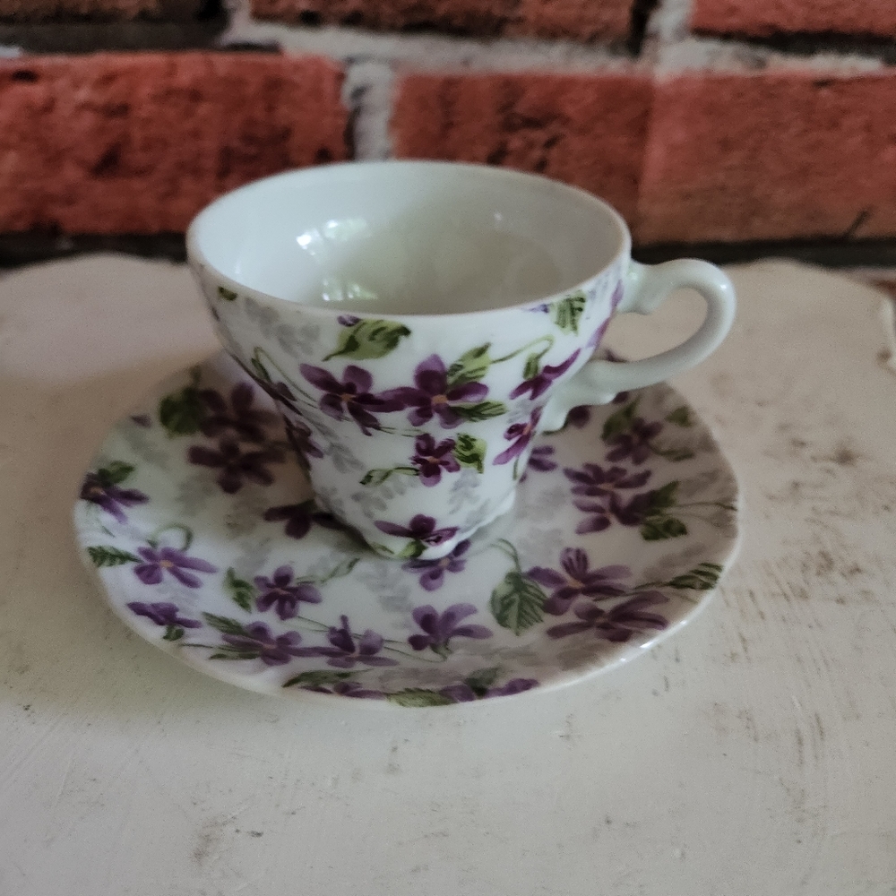 Cup and saucer